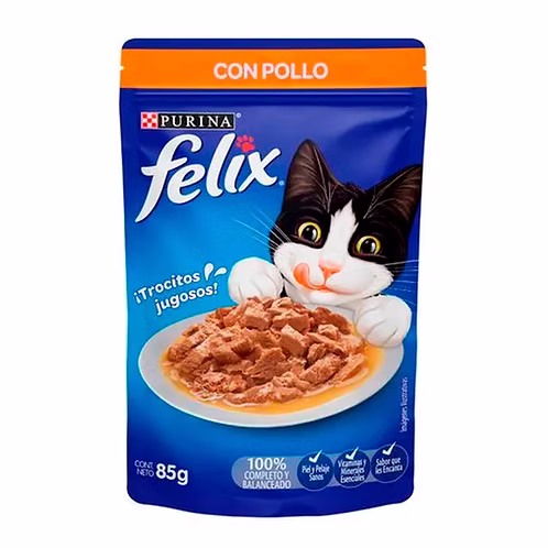 Felix Pouch Pollo - 85gr - Imagen 1