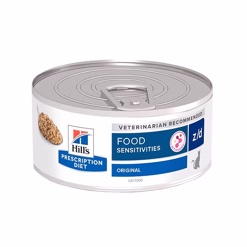 Hill´s Prescription Diet Lata z/d Food Sensitivities Feline - 5.5 Onz - Imagen 1