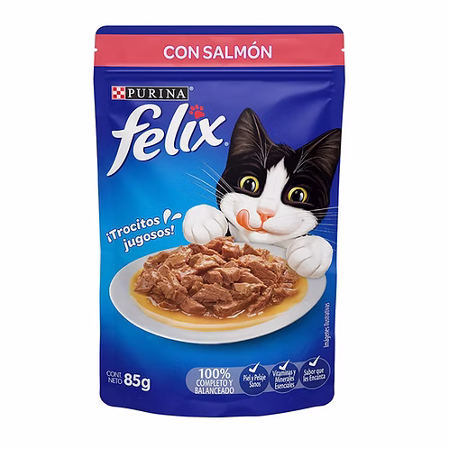 Felix Pouch Salmon - 85g - Imagen 1