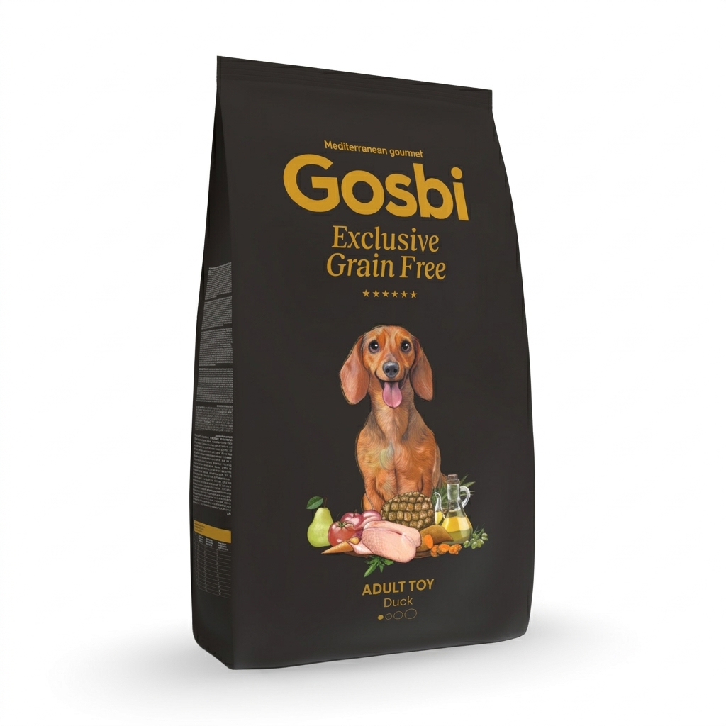 Gosbi Exclusive Grain Free Dog Adult Mini Duck 2kg - Imagen 1