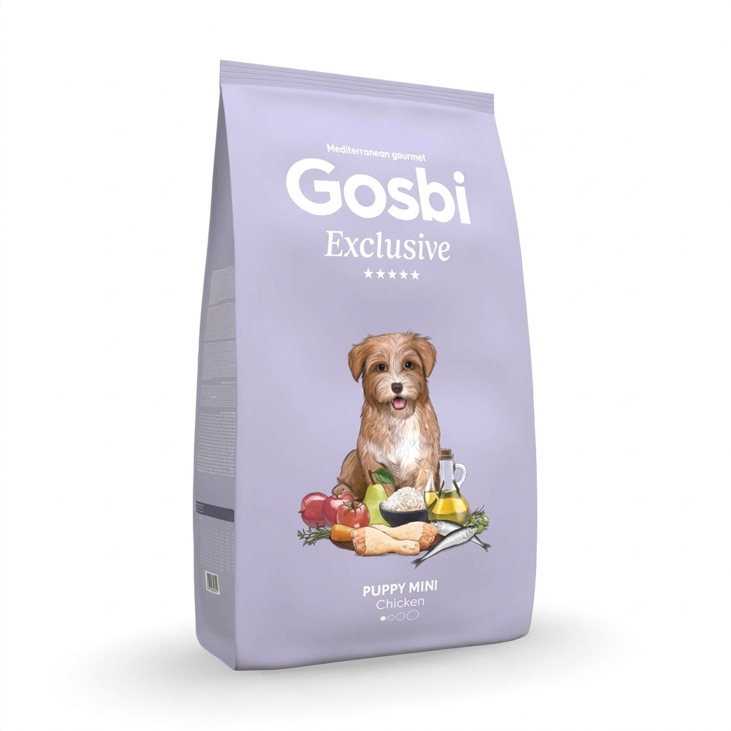Gosbi Exclusive Dog Puppy Mini Chicken 2kg - Imagen 1