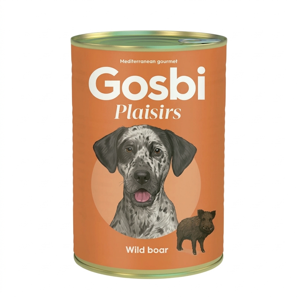 Gosbi Plaisirs Wild Boar 400g - Imagen 1