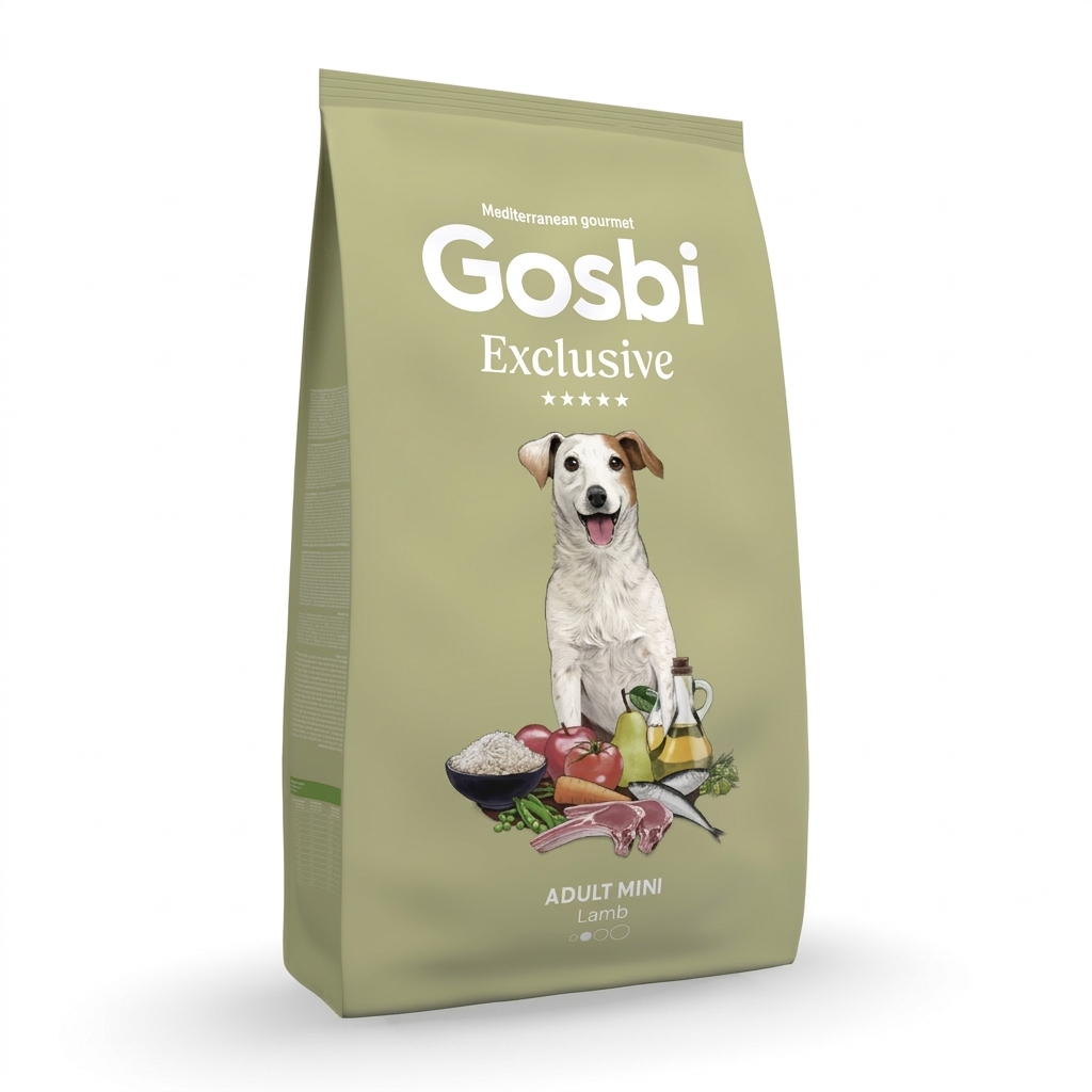 Gosbi Exclusive Dog Adult Mini Lamb 2kg - Imagen 1