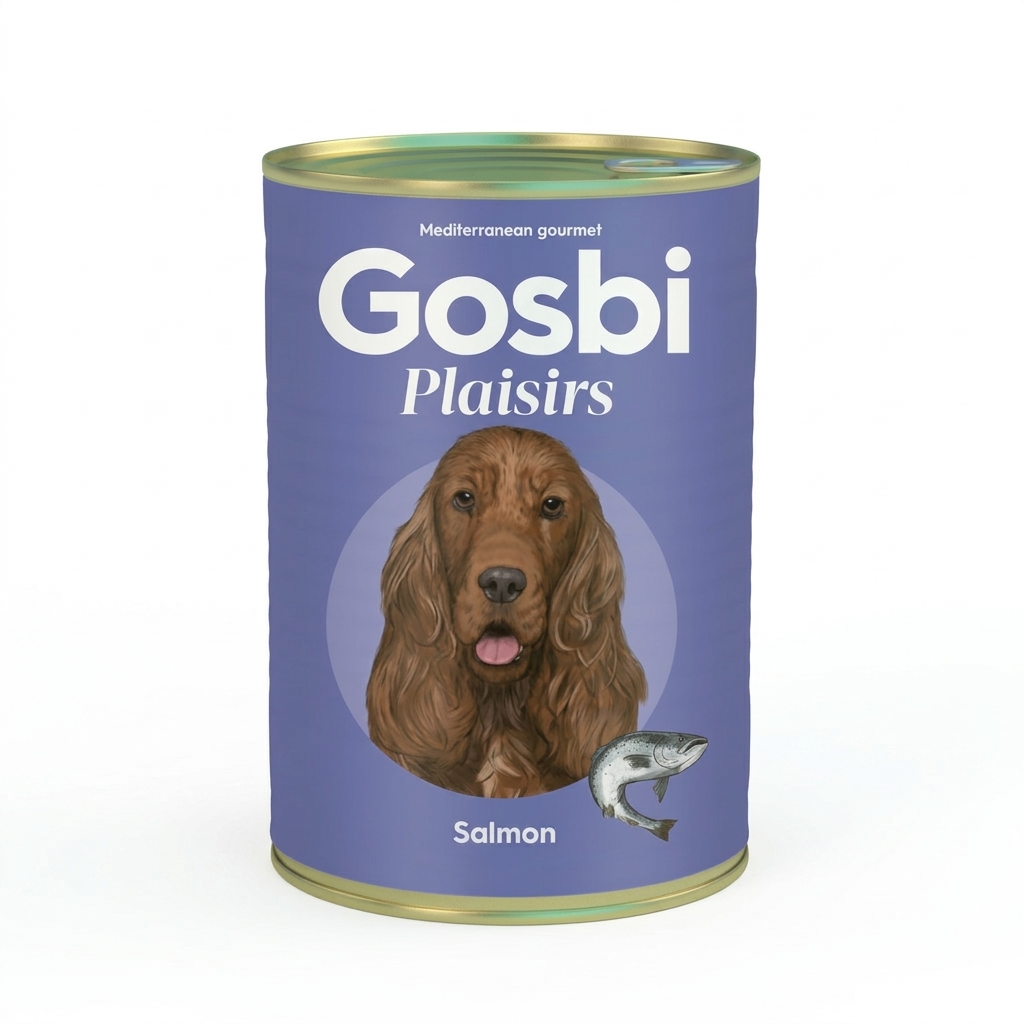 Gosbi Plaisirs Salmon 400g - Imagen 1