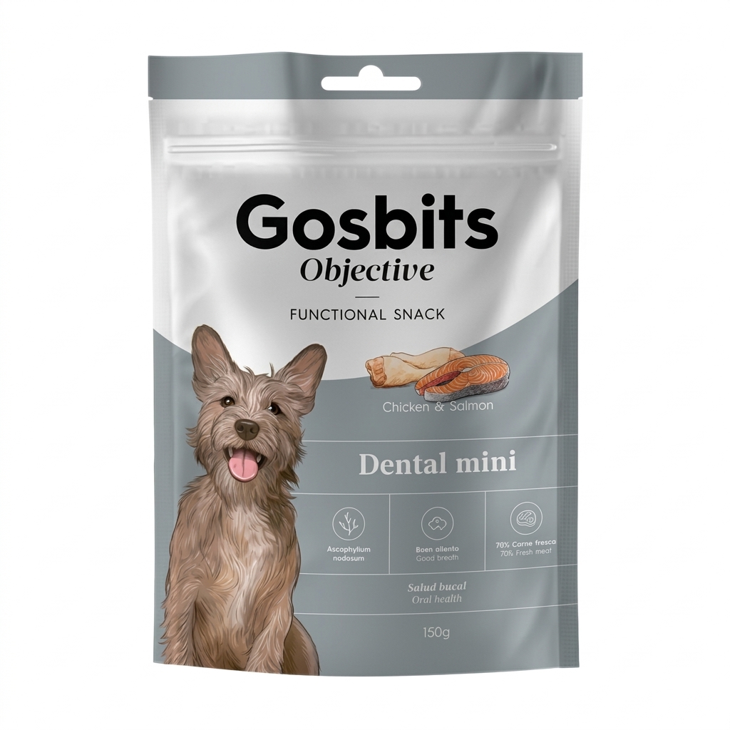 Gosbits Dog Objetive Dental Mini 150g - Imagen 1